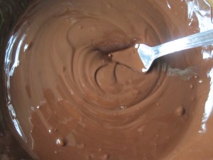 chocolate sauce