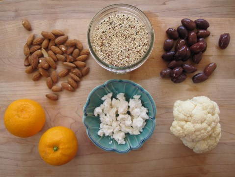 Fixins for Orange Quinoa