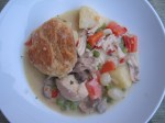 Biscuit topped Chicken Pot&nbsp;Pie