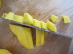 Dice the Mango&nbsp;Halves