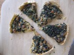 Sausage and Kale tart
