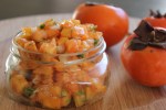 Fuyu Persimmon Salsa from My Pantry Shelf